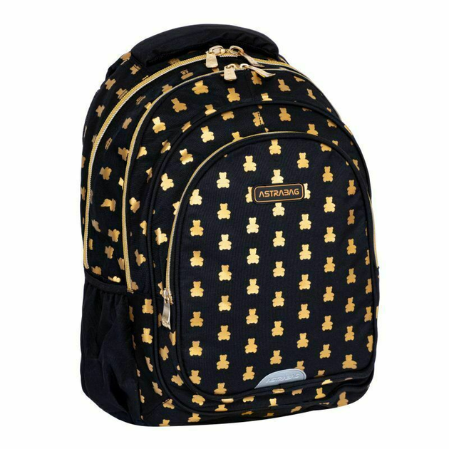 Plecak Astrabag AB300 Golden Teddy dwukomorowy (5901137224091) - obraz 1