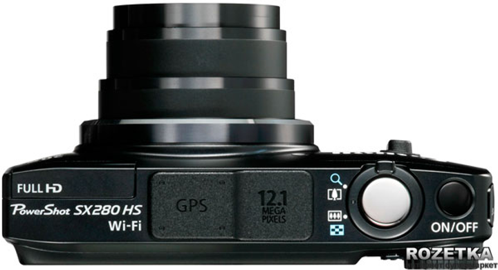 Фотоаппарат Canon PowerShot SX280 HS Black (8224B011) купить