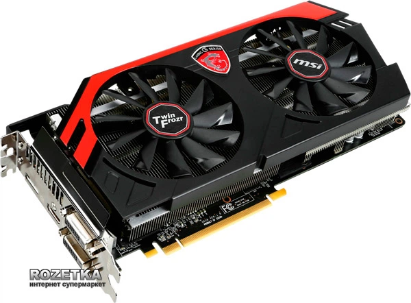 Видеокарта MSI PCI-Ex Radeon R9 290 4096MB DDR5 (512bit) (947/5000