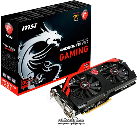 【格安】SランクR9 290搭載ゲーミングPCフルセット Видеокарта MSI PCI-Ex Radeon R9 290 4096MB DDR5 (512bit) (947/5000