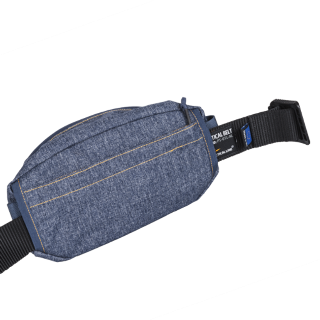 Сумка тактична Helikon-tex® Поясна Синя BANDICOOT Waist Pack® - Nylon Polyester Blend - Melange Blue (TB-BDC-NP-M2) - зображення 2