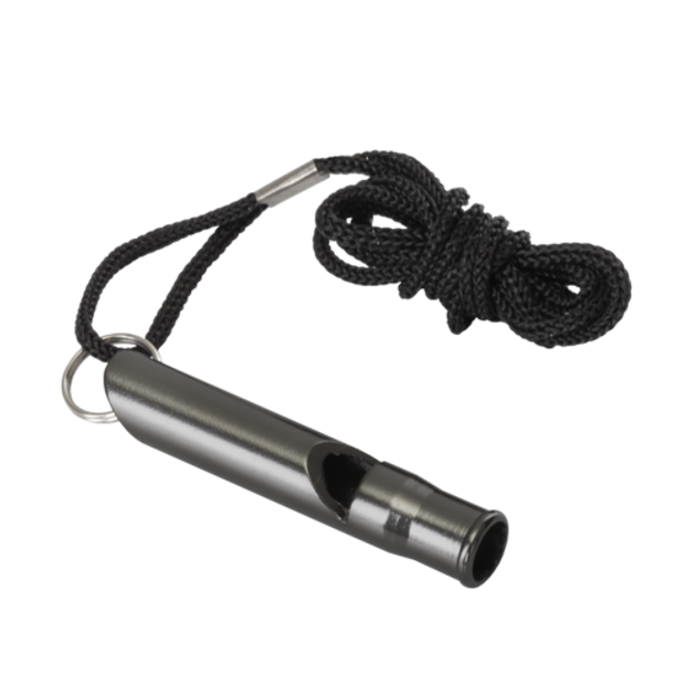 Сигнальний свисток Helikon-Tex® тактичний Survival Whistle - Aluminum - Black (GW-SUR-AL-01) - изображение 2