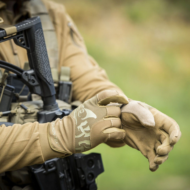 Рукавиці тактичні Helikon-Tex® M All Round Fit Tactical Gloves® - Coyote/Adaptive Green (RK-AFL-PO-1112A-B04-M) - изображение 2