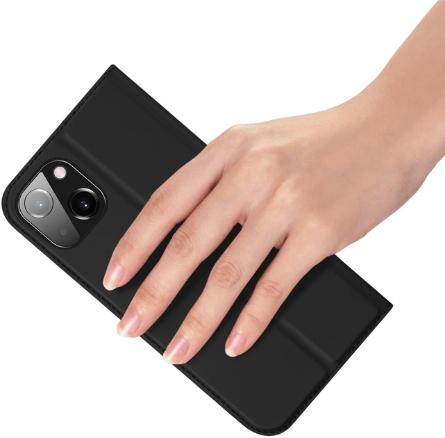 Чохол-книжка Dux Ducis Skin Pro для iPhone 15 Plus Black (6934913025383) - зображення 5