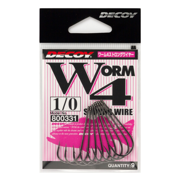 Крючок Decoy Worm 4 Strong Wire №1/0 - Фото 4 Крючок Decoy Worm 4 Strong Wire №1/0 - изображение 4