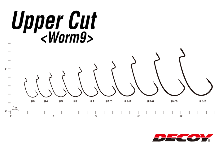 Крючок Decoy Worm 9 Upper Cut №3/0 - изображение 2