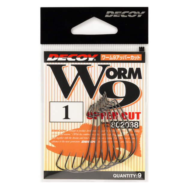 Крючок Decoy Worm 9 Upper Cut №3/0 - изображение 3
