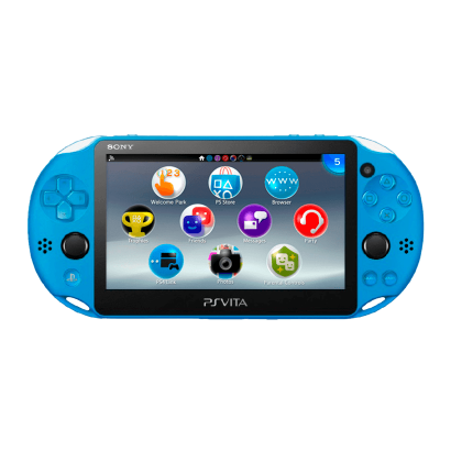 Консоль Sony PlayStation Vita Slim Модифікована 64GB Blue + 5
