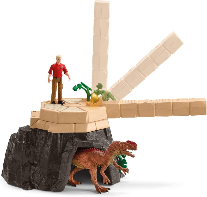 Ігровий набір Schleich Dinosaurs Завоювання храму динозаврів 42656 (4059433716817) - зображення 8