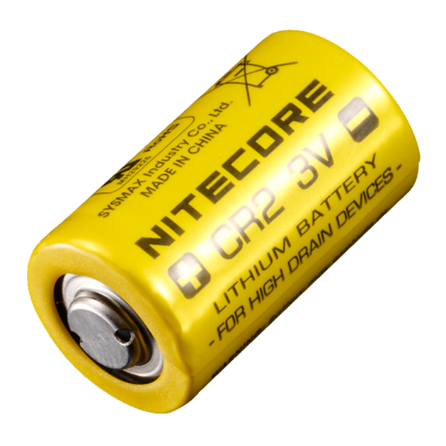 Батарейка літієва Lithium CR2 Nitecore 3V (850mAh) - Фото 1 Батарейка літієва Lithium CR2 Nitecore 3V (850mAh) - зображення 1
