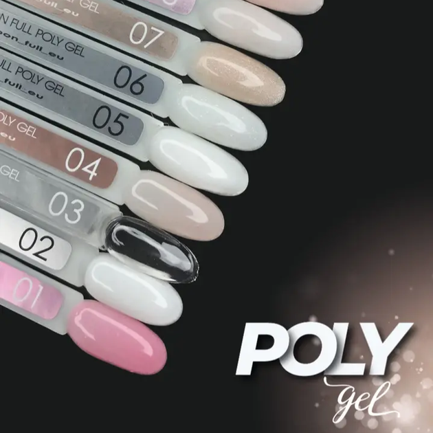 Полигель для наращивания Moon Full Poly Gel №04, 15 мл - изображение 2