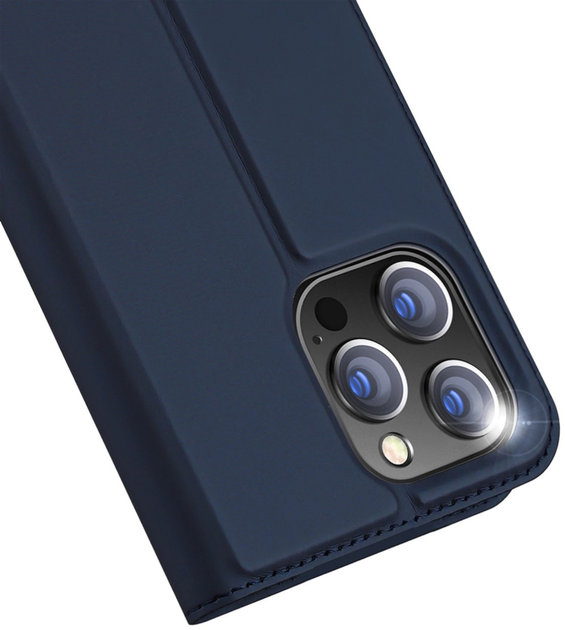 Etui z klapką Dux Ducis Skin Pro do iPhone 15 Pro Max Blue (6934913025451) - obraz 6