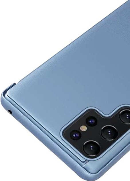 Чохол Hurtel Clear View Case для Samsung Galaxy S24 Blue (9145576284131) - зображення 4