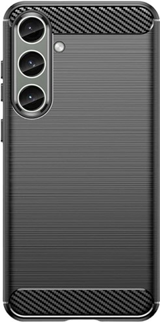 Etui z klapką Hurtel Carbon Case do Samsung Galaxy S24 Plus Black (9145576283769) - obraz 4