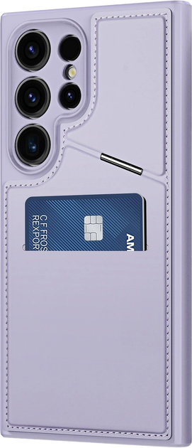 Etui Dux Ducis Rafi ll Mag do Samsung Galaxy S24 Ultra Purple (6934913020432) - obraz 2