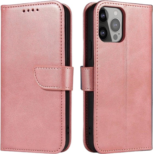 Чохол Hurtel Magnet Case для Samsung Galaxy S24 Plus з гаманцем Pink (9145576284780) - зображення 1