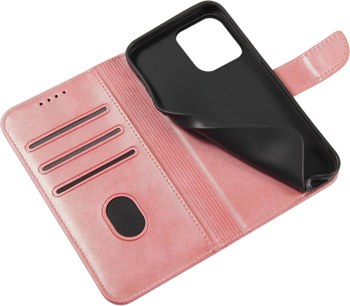 Etui z klapką Hurtel Magnet Case do Samsung Galaxy S24 Plus z portfelem Pink (9145576284780) - obraz 5
