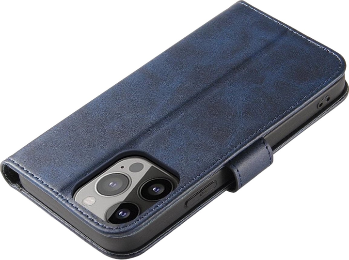 Чохол Hurtel Magnet Case для Samsung Galaxy S24 з гаманцем Blue (9145576284742) - зображення 3