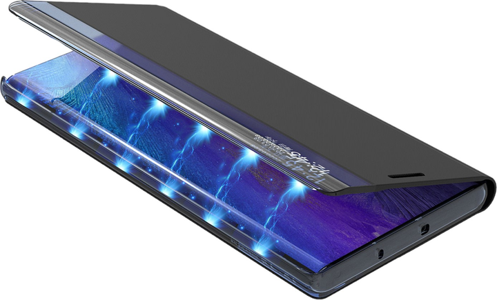 Etui z klapką Hurtel New Sleep View Case do Samsung Galaxy S24 Black (9145576284322) - obraz 4