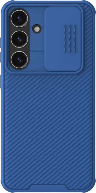 Etui Nillkin CamShield Pro pancerne z osłona na aparat do Samsung Galaxy S24 Blue (6902048273085) - obraz 1