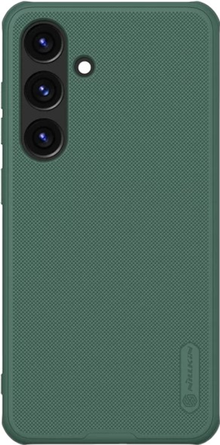 Etui Nillkin Super Frosted Shield Pro pancerne do Samsung Galaxy S24 Green (6902048272644) - obraz 1