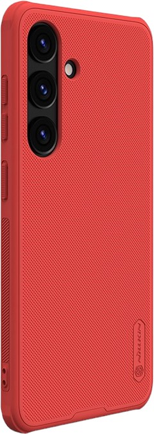Чохол Nillkin Super Frosted Shield Pro броньований для Samsung Galaxy S24 Red (6902048272637) - зображення 3