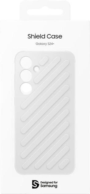 Чохол Samsung Shield Case GP-FPS926SACJW броньований для Samsung Galaxy S24 Plus Light Grey (8809894143785) - зображення 5