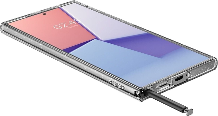 Чохол Spigen Liquid Crystal для Samsung Galaxy S24 Ultra Transparent-Brocade (8809971221702) - зображення 5