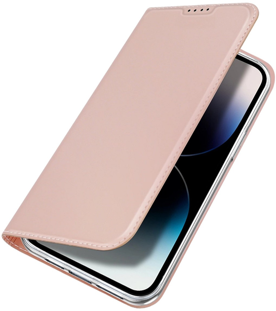 Чохол-книжка Dux Ducis Skin Pro для iPhone 15 Pro Pink (6934913025437) - зображення 2