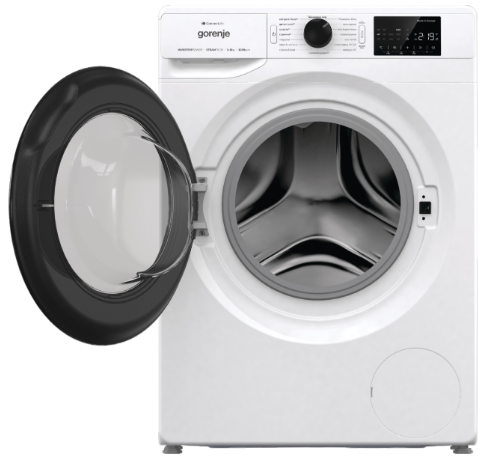 Пральна машина Gorenje WPNEI82SBSWIFI/UA 8 кг фронтальна інверторна А+++ - зображення 2
