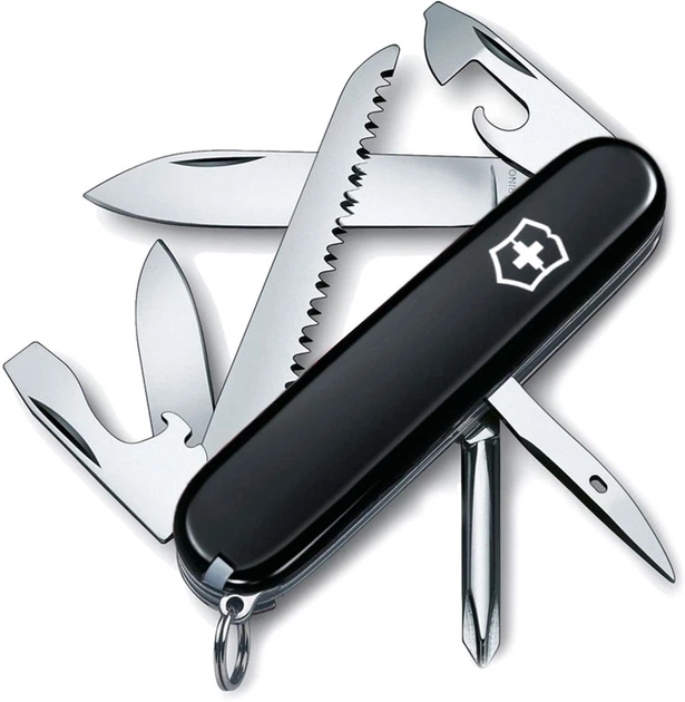 Нож Victorinox Hiker Black (Vx14613.3) - Фото 1 Нож Victorinox Hiker Black (Vx14613.3) - изображение 1