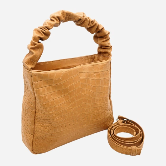 Сумка кросс-боди через плечо женская из натуральной кожи маленькая ARTiS Bags 1717 7015 Светло-коричневая (6501013815) - Фото 3 Сумка кросс-боди через плечо женская из натуральной кожи маленькая ARTiS Bags 1717 7015 Светло-коричневая (6501013815) - изображение 3