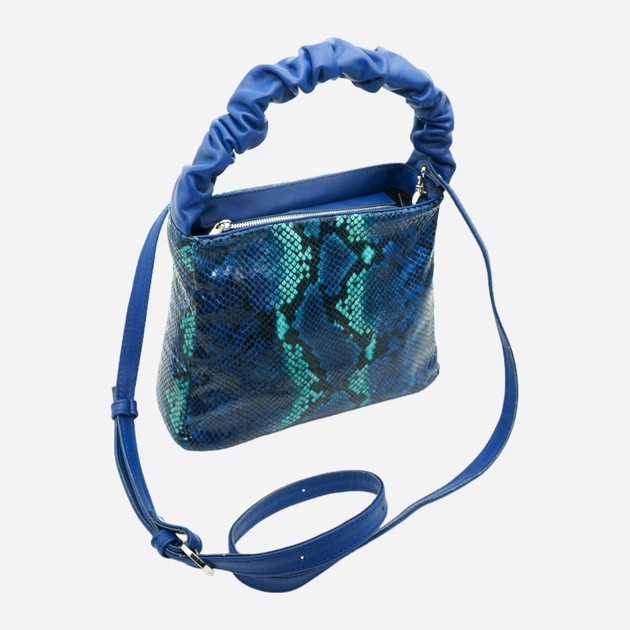 Сумка кросс-боди через плечо женская из натуральной кожи маленькая ARTiS Bags 1717 7316-6150 Синяя (6501013821) - Фото 4 Сумка кросс-боди через плечо женская из натуральной кожи маленькая ARTiS Bags 1717 7316-6150 Синяя (6501013821) - изображение 4