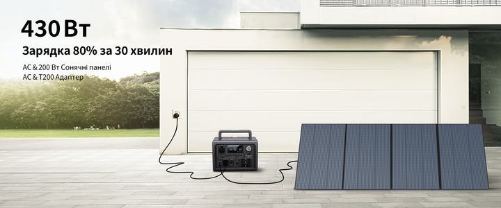 Зарядна станція Bluetti EB3A / 600 Вт / 268 Вт⋅год / LiFePO4 (PB930784) - зображення 9