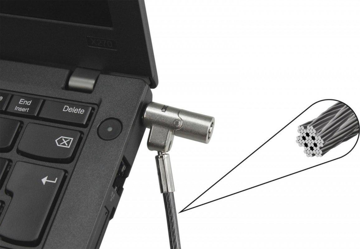 Замок для ноутбука Dicota Nano Ultra Slim (7640186416528) - зображення 5