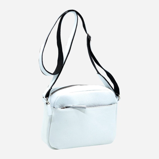 Сумка кросс-боди через плечо женская из натуральной кожи маленькая ARTiS Bags 1728 9181 Белая (6501013873) - изображение 3
