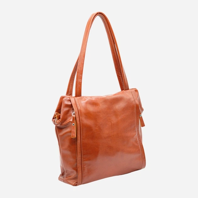 Сумка шоппер женская из натуральной кожи ARTiS Bags 1735 4778 Светло-коричневая (6501013909) - изображение 3