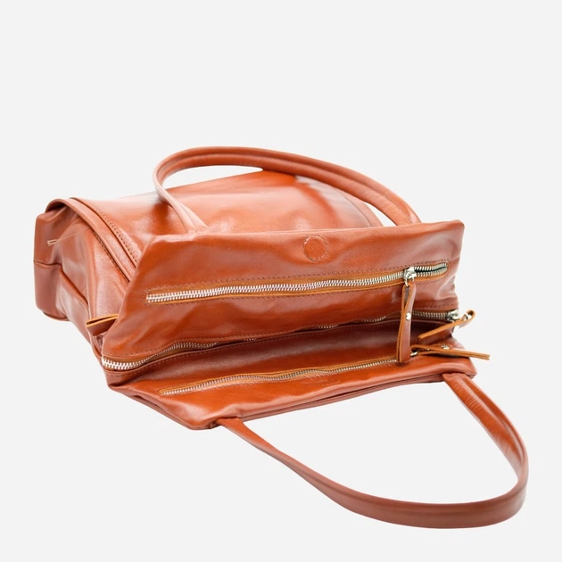 Сумка шоппер женская из натуральной кожи ARTiS Bags 1735 4778 Светло-коричневая (6501013909) - изображение 4