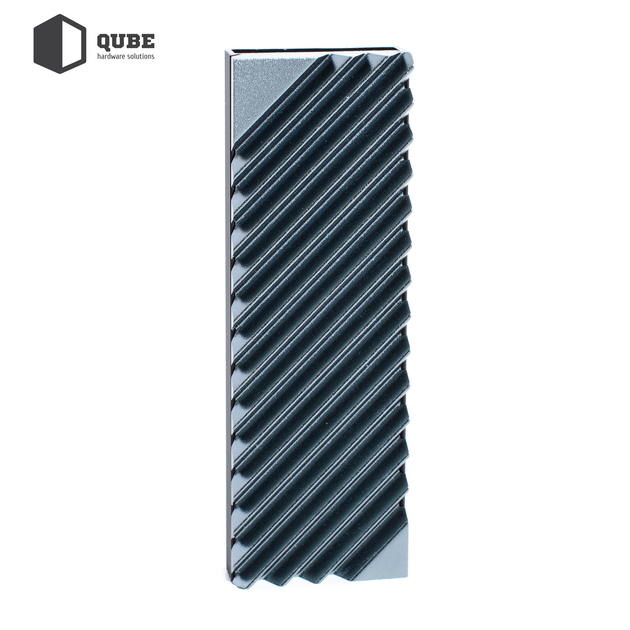 Радіатор для M.2 SSD QUBE M2-3 Gray - изображение 5