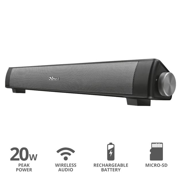 Портативная звуковая панель Trust Lino Bluetooth - изображение 6