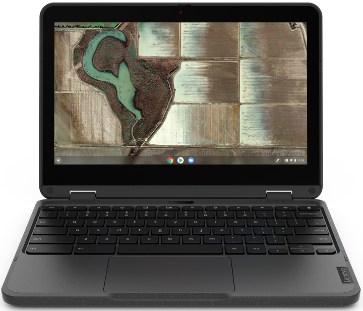 Ноутбук 11.6" Lenovo 500e Chromebook Gen 3 Intel Celeron N5100 RAM 4GB eMMC 32GB 12год батарея Chrome OS (UKR) Б/В - зображення 2