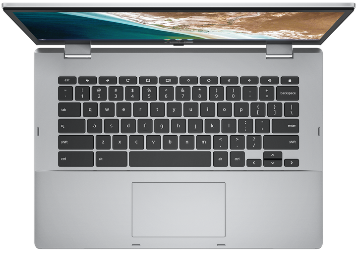 Сенсорний ноутбук 14" ASUS Chromebook CX1400FKA Intel Celeron N4500 RAM 4GB eMMC 64GB 11год батарея Chrome OS (UKR) (102101389) - Б/В - зображення 4