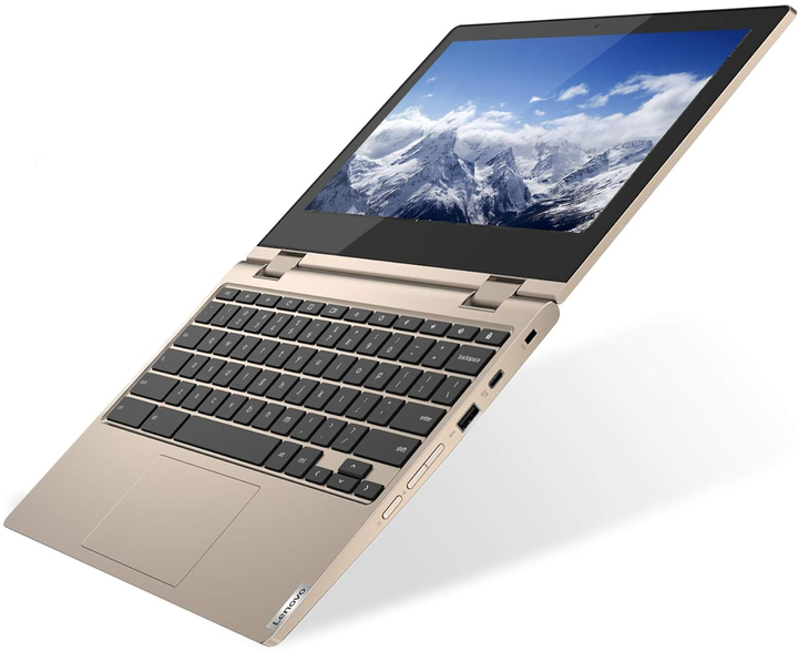 Сенсорный ноутбук 11.6" Lenovo IdeaPad Flex 3 11IGL05 Intel Celeron N4020 RAM 4GB eMMC 64GB 10час батарея ChromeOS (UKR) - Уценка - изображение 6
