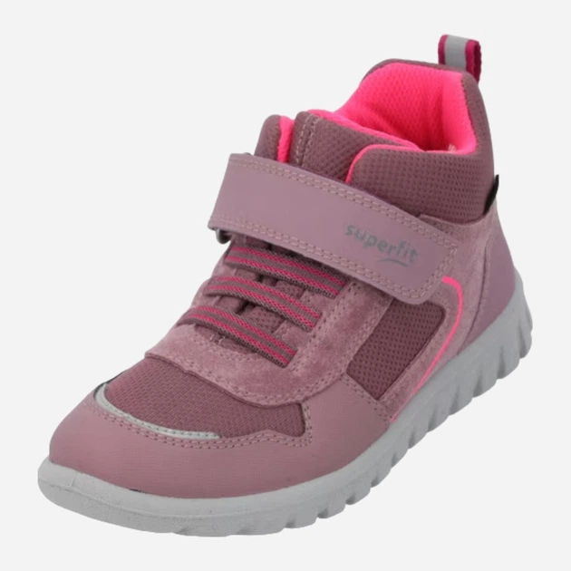 Дитячі демісезонні черевики для дівчинки Superfit Sport7 Mini 1-006188-8510 30 Рожеві (9010159399413) - зображення 3