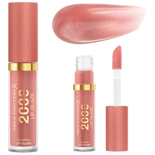 Блеск-глазурь для губ Max Factor 2000 Calorie Lip Glaze №075 PINK FIZZ 4.4 мл (3616305243287) - изображение 2