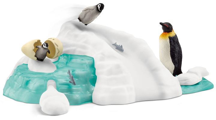 Zestaw do zabawy Schleich Wild Life Zabawa rodziny pingwinów 42661 (4059433761961) - obraz 3