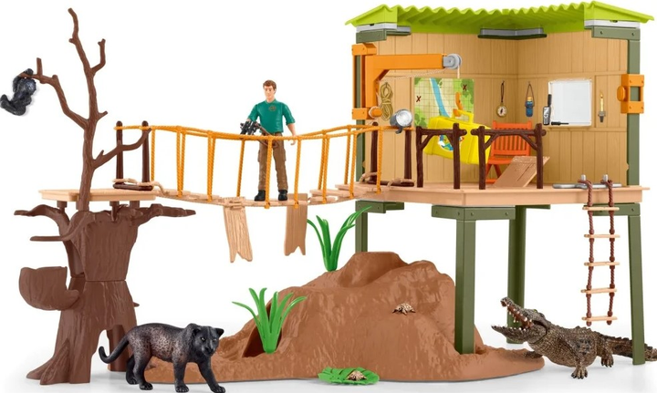 Ігровий набір Schleich Wild Life Станція шукача пригод 42594 (4059433573410) - зображення 2