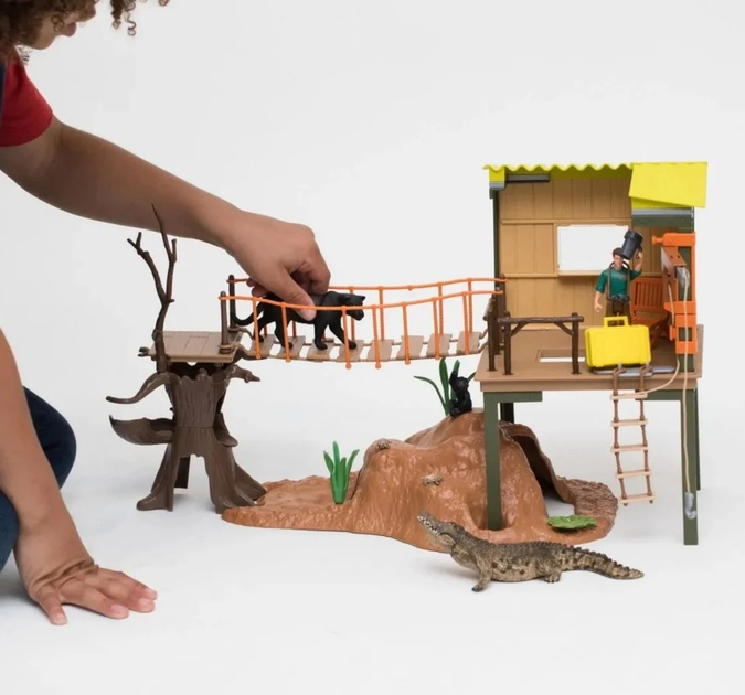 Ігровий набір Schleich Wild Life Станція шукача пригод 42594 (4059433573410) - зображення 8