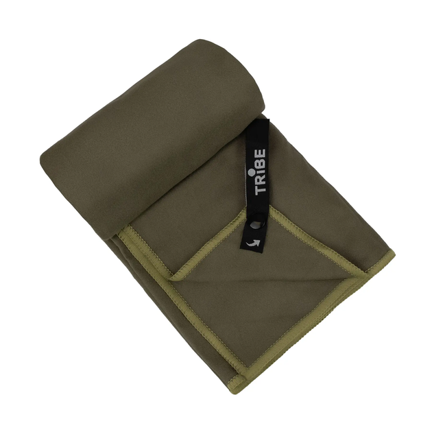 Рушник з мікрофібри Tribe Pocket Towel 60х120 см T-LC-0001-L, army-green - изображение 2