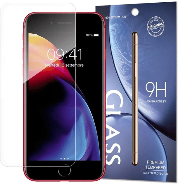 Szkło hartowane Hurtel Tempered Glass 9H do iPhone 7/8/SE (2020)/SE (2022) (7426825347077) - obraz 1